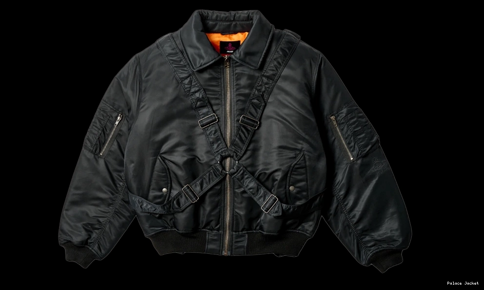 Palace Flight Tartan Westwood Jacket - "Vivienne Black" Right 0802